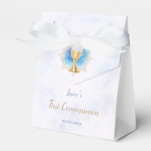 First Communion Favor Boxes (Front Side)