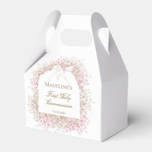 First Communion girl Favor Boxes