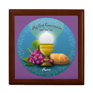First Communion Holy Eucharist Memory Box