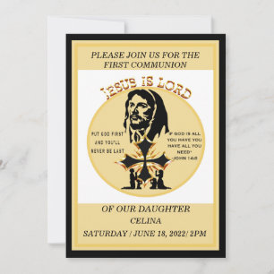First Communion Invitation