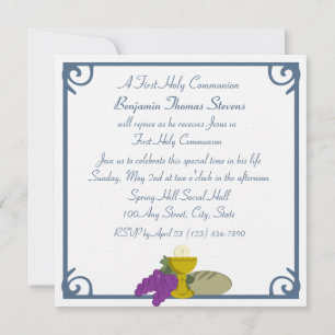First Communion Invitation
