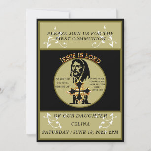 First Communion Invitation