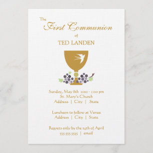 First Communion Invitation