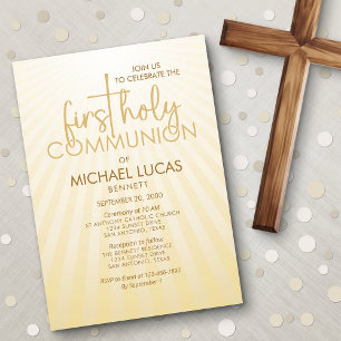 First Communion Invitation