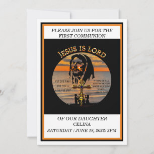 First Communion Invitation