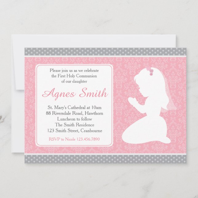 First Communion Invitation / First Communion (Front)