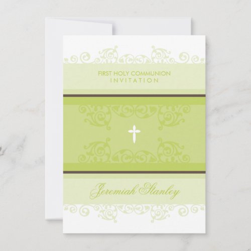 FIRST COMMUNION INVITES :: curls 3P