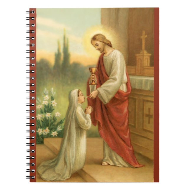 First Communion Journal: Eucharist in All Things Notebook (Front)
