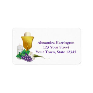 First Communion Label