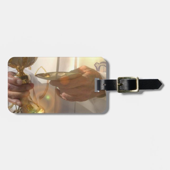 First Communion Luggage Tag (Front Horizontal)