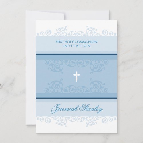 FIRST COMMUNION INVITES :: curls 4P