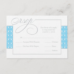 First Communion or Baptism RSVP     Blue Card