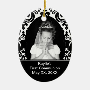 First Communion Oval Ornament