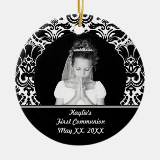 First Communion Photo Ornament