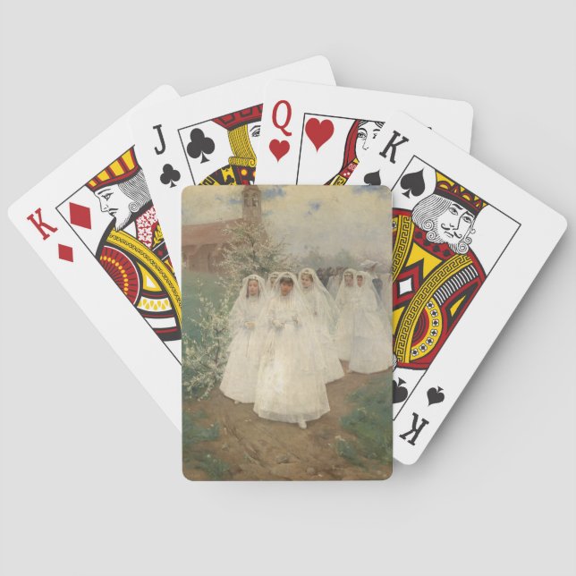 First Communion Poker Cards (Back)