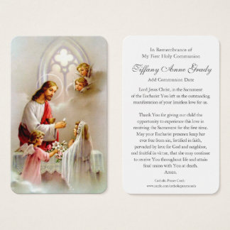 First Communion Prayers | Girl Communion 5
