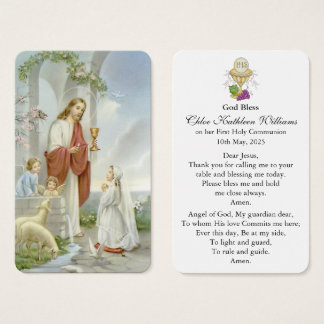 First Communion Prayers | Girl Communion 7