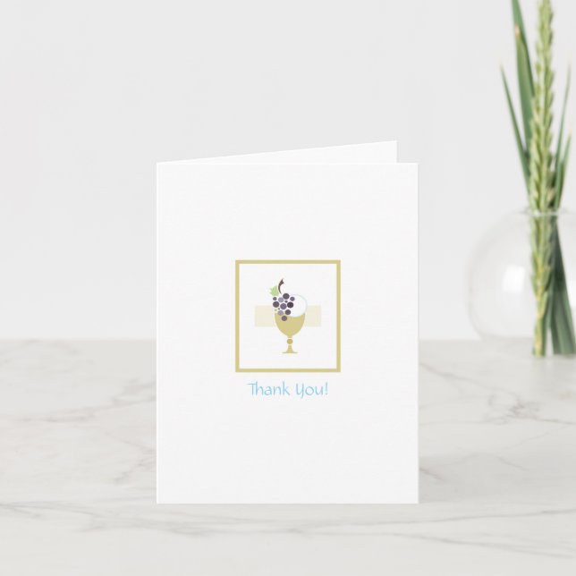 First Communion Thank You Card (Front)