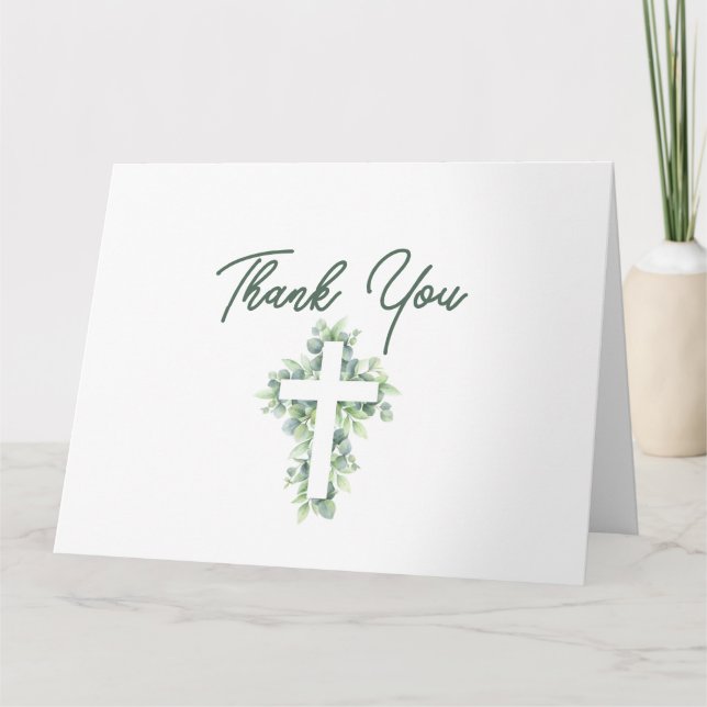 First Communion Thank You Card (Front)