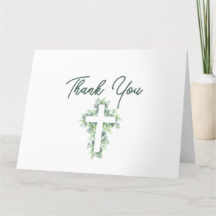 First Communion Thank You Card