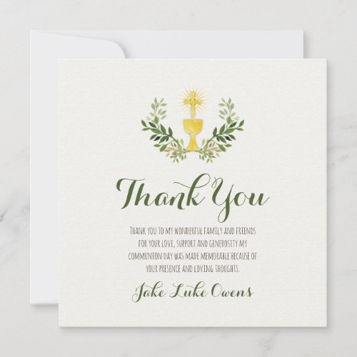 First Communion Thank you | Flat