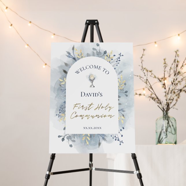 First Communion welcome Foam Board (In Situ (Stand))