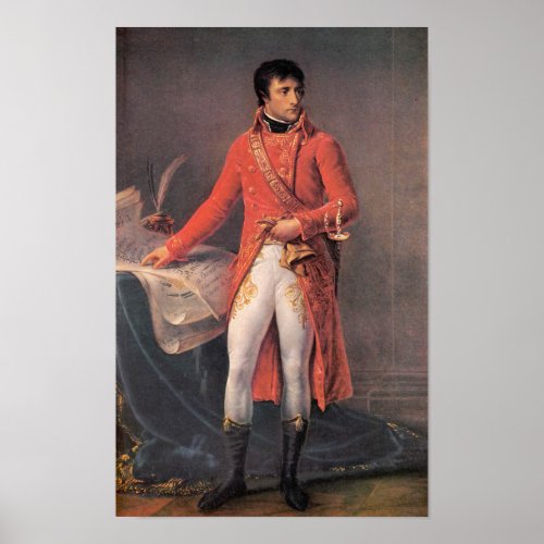 First Consul Bonaparte Poster