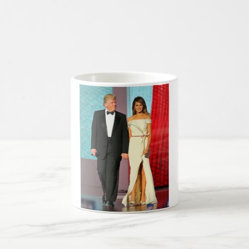 First Couple Donald and Melania Trump Inauguration Coffee Mug