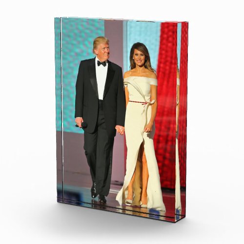 First Couple President Trump First Lady Melania Award