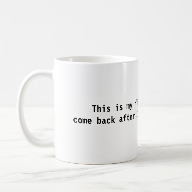 First Cup (Left)