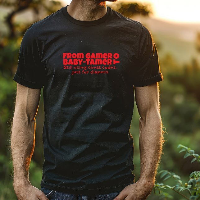 First  dad day red letter ironic T-Shirt (Creator Uploaded)