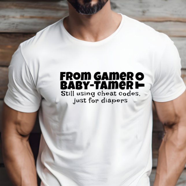 First  dad day white letter humor T-Shirt (Creator Uploaded)