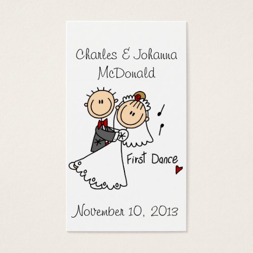 First Dance Business Card
