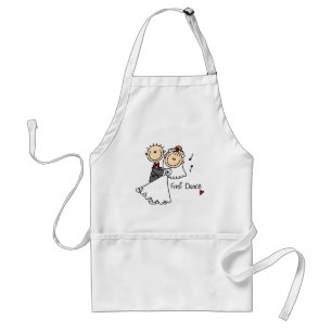 First Dance Wedding Tshirts and Gifts Adult Apron