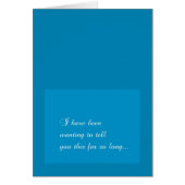 First Date Confession Card (Front)