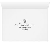 First Day of 3rd Grade Cute Mice and SMART Board (Inside Horizontal (Bottom))