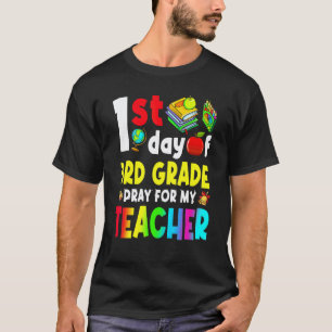 First Day Of 3rd Grade Teacher Back To School Boys T-Shirt