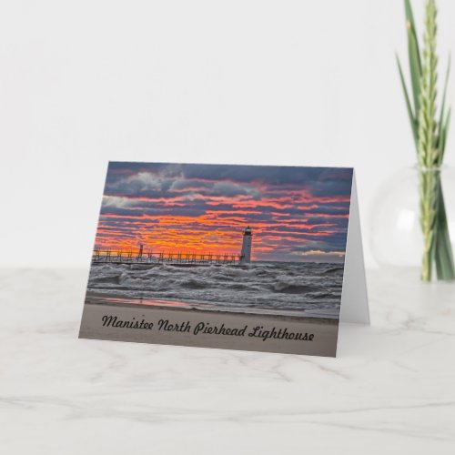 First Day of Fall Sunset Card