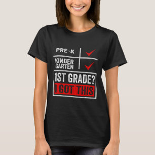 First Day Of First Grade Boys Girls Back To School T-Shirt