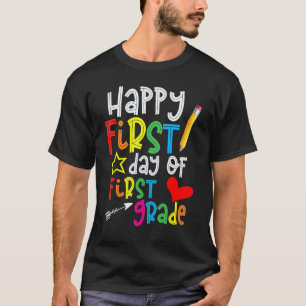 First Day Of First Grade Teacher  Back To Shool T-Shirt