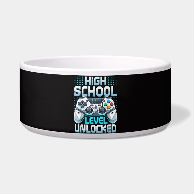First Day of High School Level Unlocked Bowl (Front)