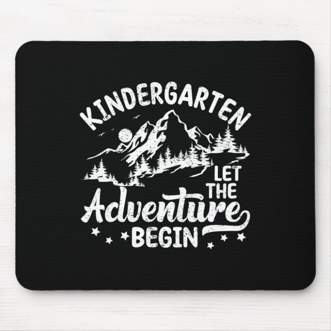 First Day Of Kindergarten 1st Day Of School Kids T Mouse Pad (Front)