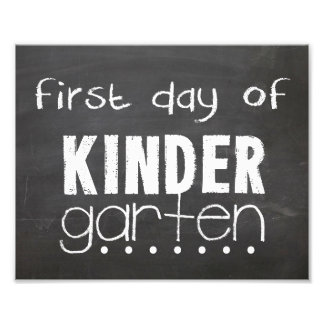first day of kindergarten chalkboard sign photoenlargement re1ce89f9561f43999ce514f4d0889a73 wyy 8byvr 324 - First Day Of Kindergarten Gifts