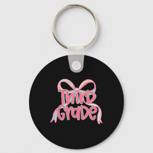 First Day Of Pre-k Floral Bundle For Teacher 1  Keychain