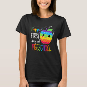 First Day Of Preschool Teacher Boys Girls Back To T-Shirt