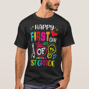 First Day Of School 1st Grade Teacher Back To Sho T-Shirt