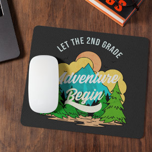First Day Of School 2nd Grade Teacher Appreciation Mouse Pad