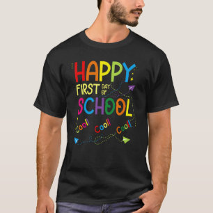 First Day Of School  Back To School  Teacher  1st  T-Shirt