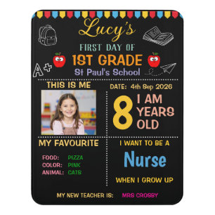 First Day of School Board,Back to School Sign