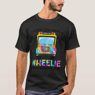 First Day Of School Bus Driver Back To School Bus  T-Shirt